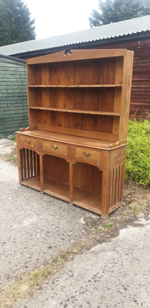 Pine 2 Part Kitchen Dresser