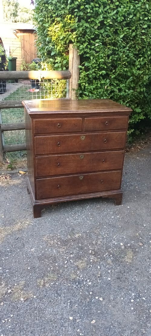 Good George the Second Oak Chest of Drawers