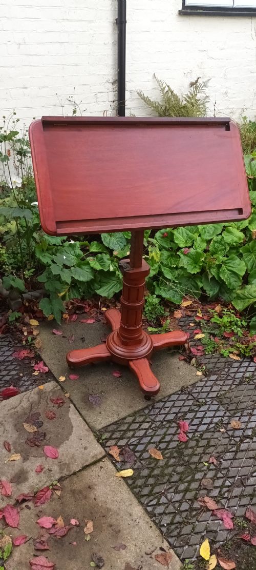 Late Victorian Adjustable Carters Reading Table.