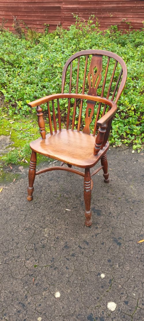 Victorian Windsor Armchair.