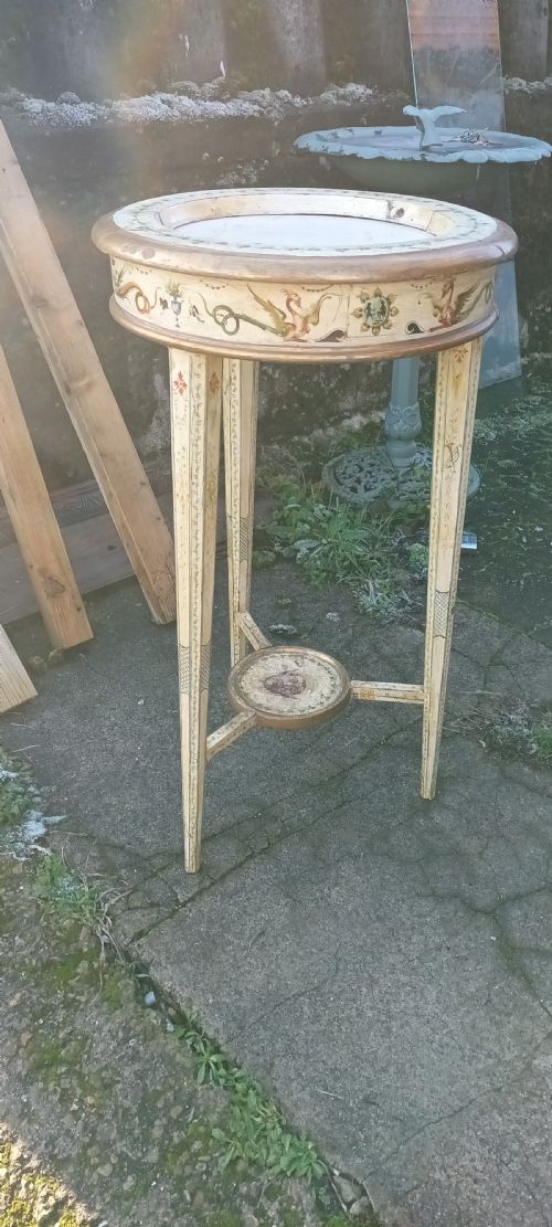 Italian Painted and Decorated Stand