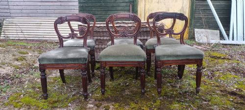 SET 6 REGENCY DINING CHAIRS IN THE MANNER OF GILLOWS - ADDITIONAL PHOTO 6