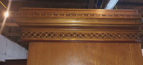 VICTORIAN INLAID ASH WARDROBE - ADDITIONAL PHOTO 10
