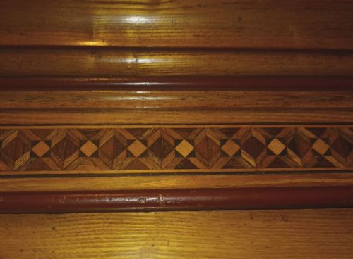 VICTORIAN INLAID ASH WARDROBE - ADDITIONAL PHOTO 22