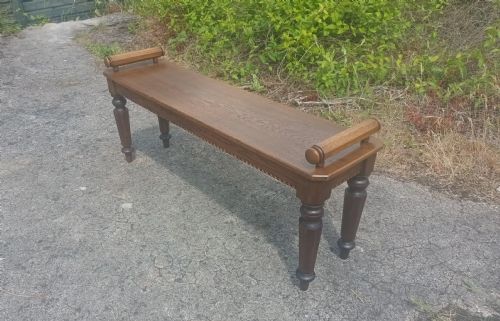 Oak Hall Bench