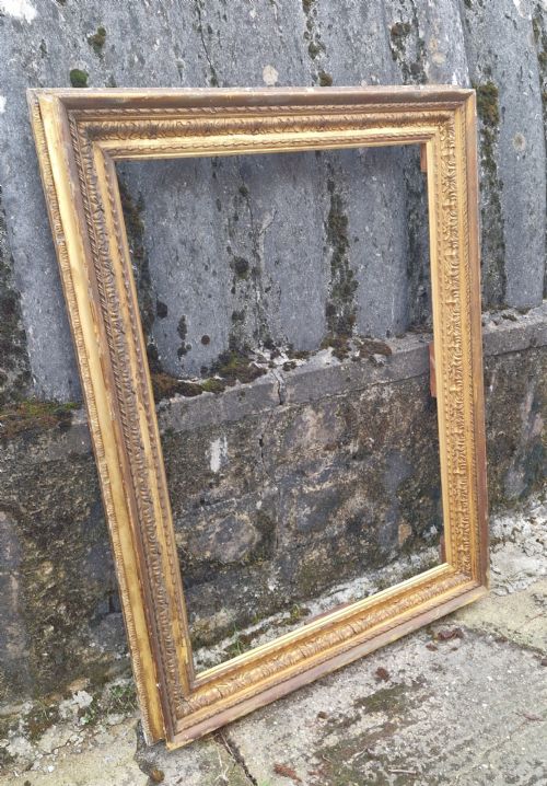 Large 19th Century Gilt Picture Frame.