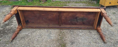 VICTORIAN ONE PIECE TOP KITCHEN GALLEY DINING TABLE - ADDITIONAL PHOTO 2
