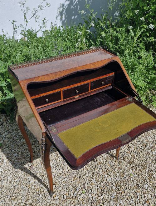 INLAID ROSEWOOD BUREAU DE DAME - ADDITIONAL PHOTO 1