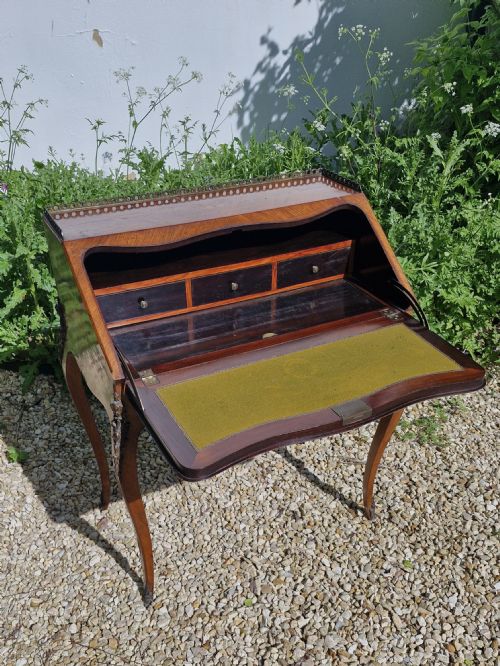INLAID ROSEWOOD BUREAU DE DAME - ADDITIONAL PHOTO 2