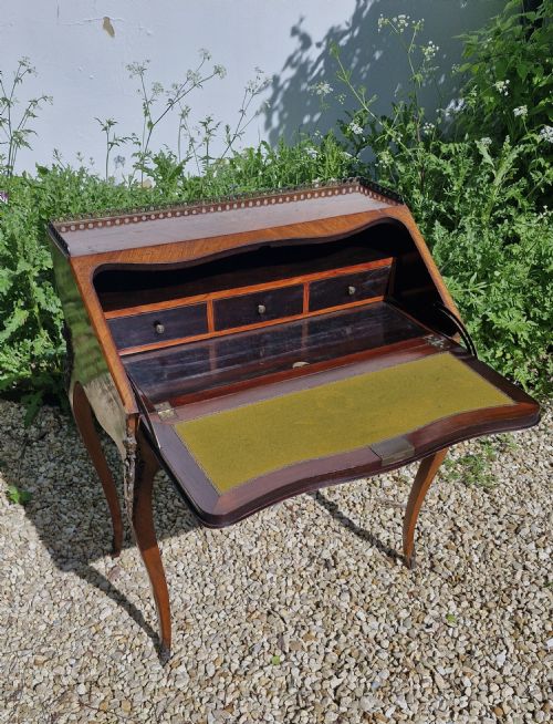 INLAID ROSEWOOD BUREAU DE DAME - ADDITIONAL PHOTO 3