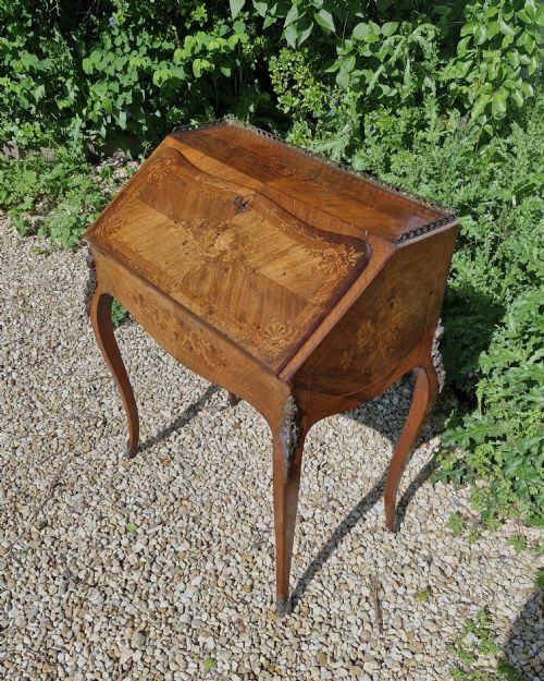 INLAID ROSEWOOD BUREAU DE DAME - ADDITIONAL PHOTO 4