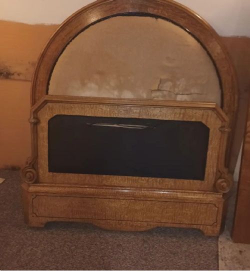 HUNGARIAN ASH DOUBLE BED WITH SIDE RAILS - ADDITIONAL PHOTO 1