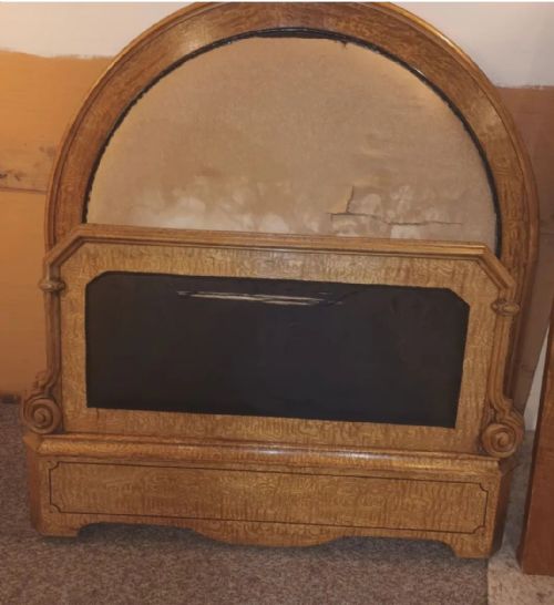 HUNGARIAN ASH DOUBLE BED WITH SIDE RAILS - ADDITIONAL PHOTO 4