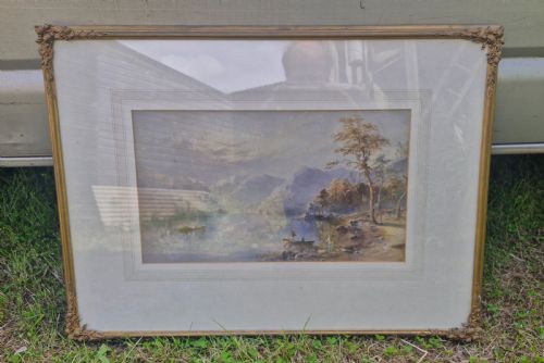 LAKE DISTRICT WATERCOLOUR SCENE - ADDITIONAL PHOTO 5