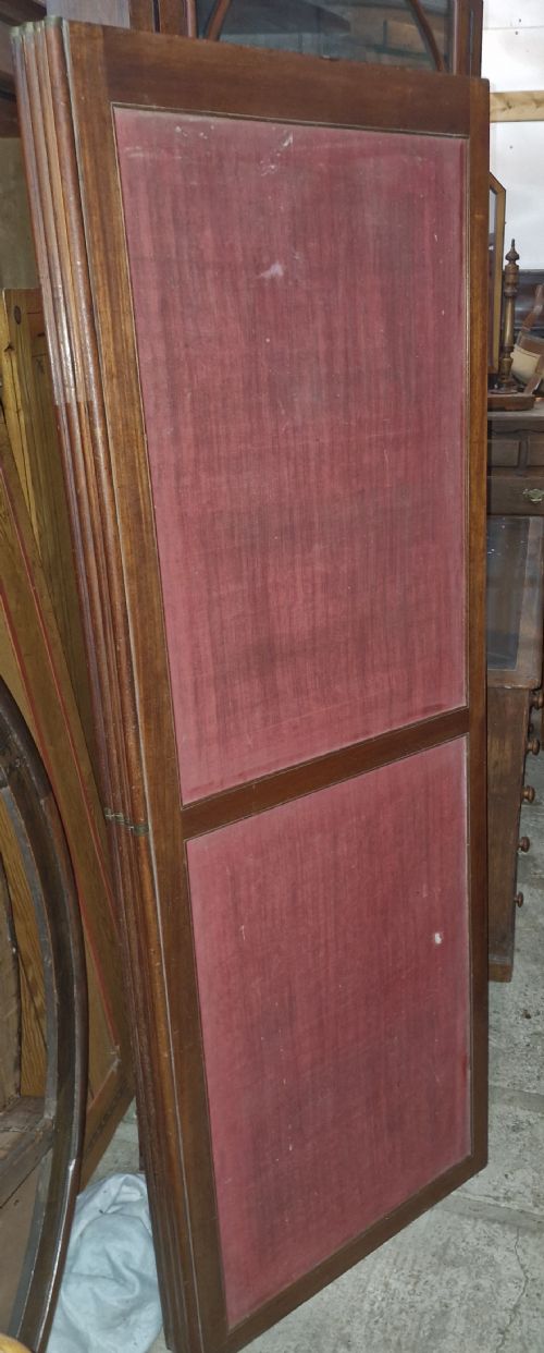 Mid 19th 4 Fold Dressing Screen.