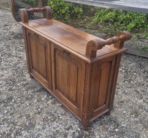 UNUSUAL LATE VICTORIAN DUET STOOL - ADDITIONAL PHOTO 2