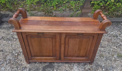 UNUSUAL LATE VICTORIAN DUET STOOL - ADDITIONAL PHOTO 6