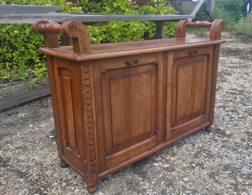 UNUSUAL LATE VICTORIAN DUET STOOL - ADDITIONAL PHOTO 7