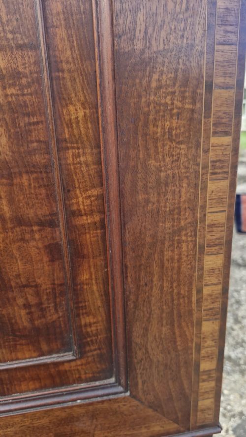 GOOD QUALITY MAHOGANY BUREAU CABINET - ADDITIONAL PHOTO 3