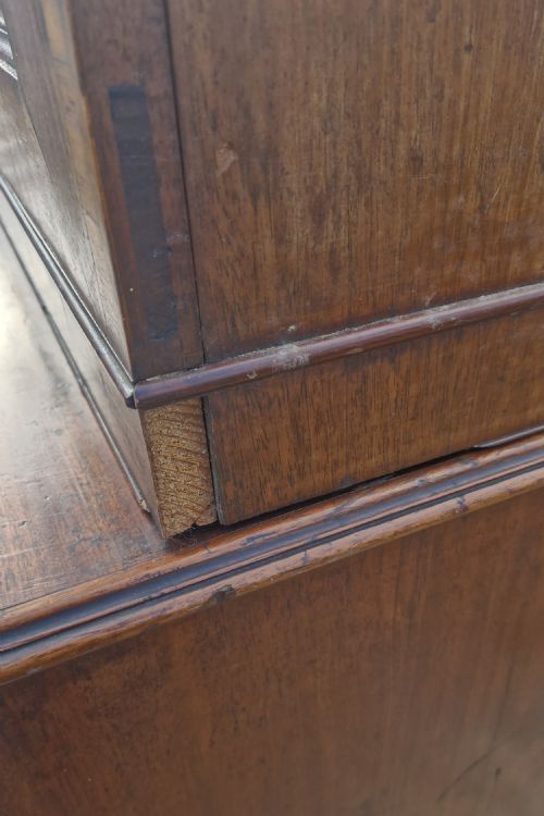 GOOD QUALITY MAHOGANY BUREAU CABINET - ADDITIONAL PHOTO 5