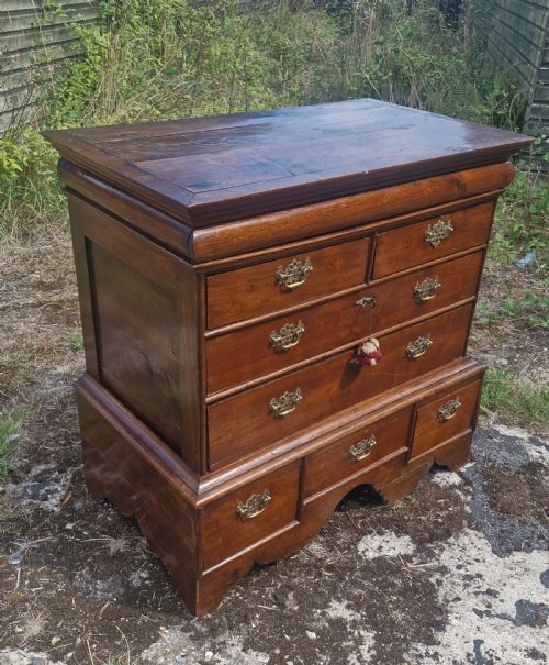 Late 17th Century/early 18th Century Walnut Chest on Stand.