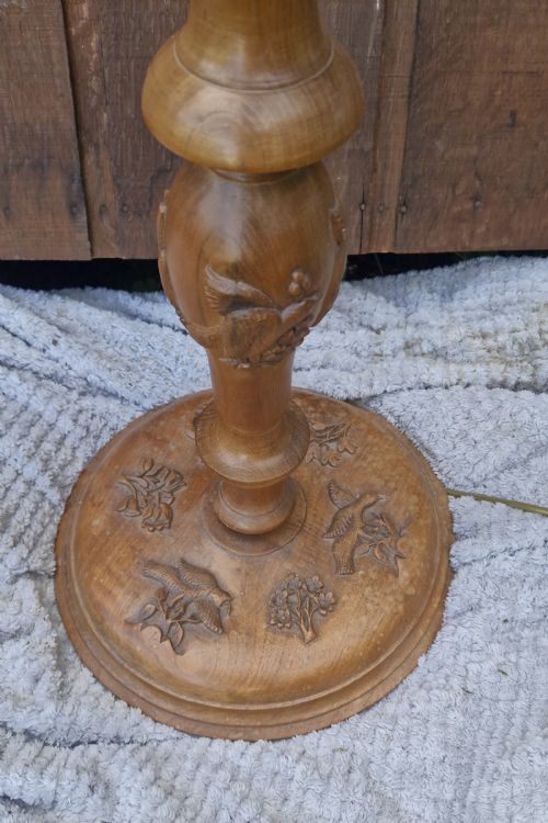 CARVED LAMP STANDARD - ADDITIONAL PHOTO 6