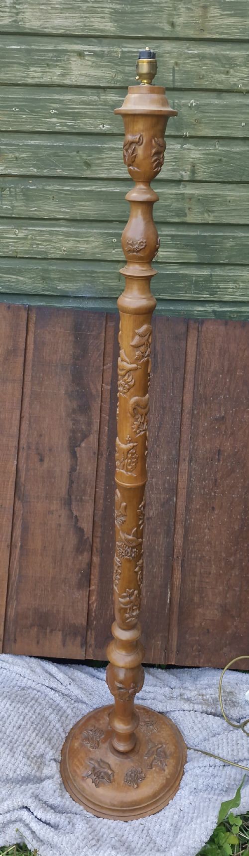 CARVED LAMP STANDARD - ADDITIONAL PHOTO 7