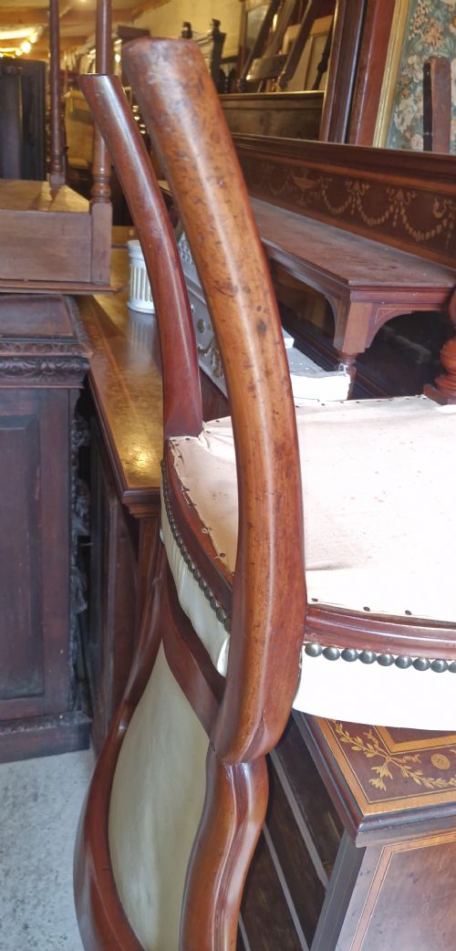 SET OF 6 MID VICTORIAN MAHOGANY DINING CHAIRS - ADDITIONAL PHOTO 4