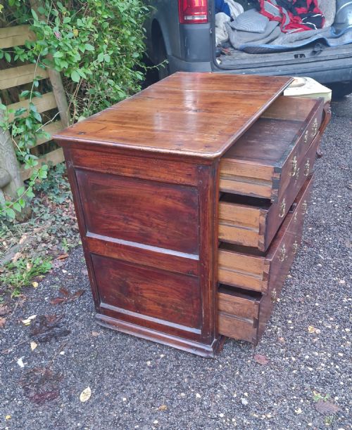 WILLIAM AND MARY WALNUT CHEST OF 4 DRAWERS - ADDITIONAL PHOTO 2