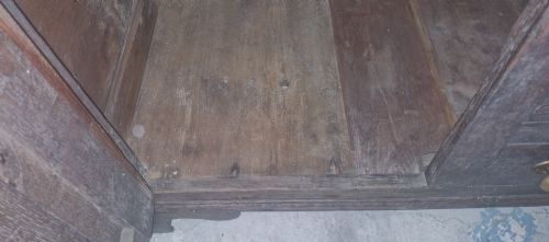 EARLY 19TH CENTURY OAK 2 PART WELSH DRESSER - ADDITIONAL PHOTO 15