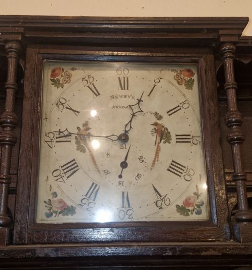 19TH CENTURY CLOCK DRESSER - ADDITIONAL PHOTO 4