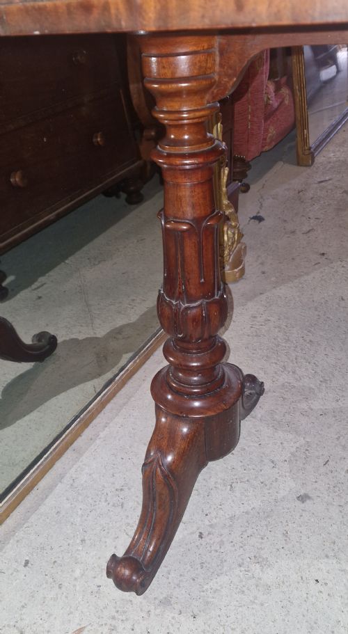 REGENCY MAHOGANY WRITING TABLE - ADDITIONAL PHOTO 12