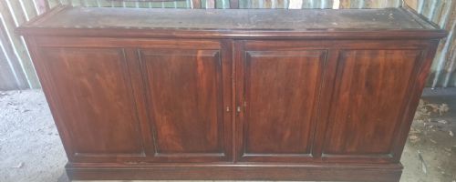 LARGE MAHOGANY LIBRARY BOOKCASE - ADDITIONAL PHOTO 2