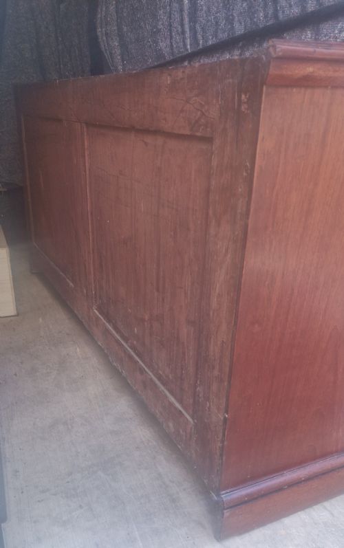 LARGE MAHOGANY LIBRARY BOOKCASE - ADDITIONAL PHOTO 17