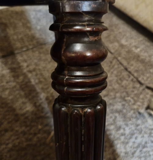 PAIR OF EARLY 19TH MAHOGANY HALL CHAIRS IN THE STYLE OF GILLOWS - ADDITIONAL PHOTO 11