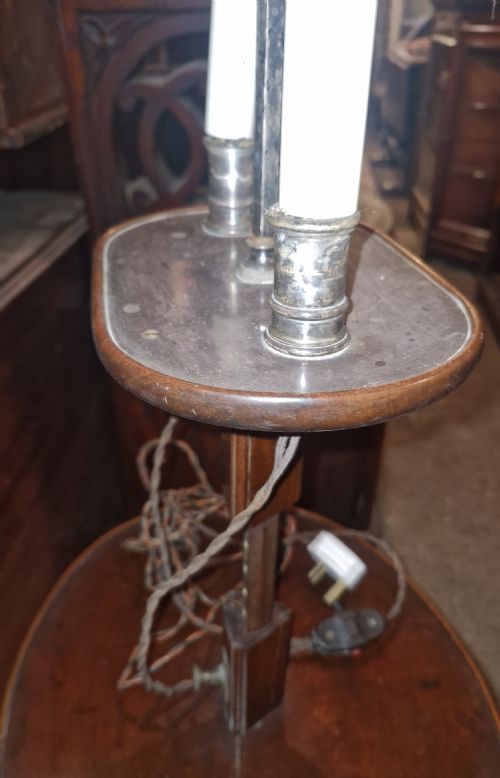 INTERESTING AND UNUSUAL CONVERTED LAMP TABLE - ADDITIONAL PHOTO 7