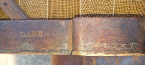 SET OF 8 VICTORIAN OAK DINING CHAIRS BY LAMB OF MANCHESTER - ADDITIONAL PHOTO 3