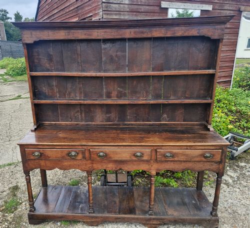 Regency Oak Pot Board Welsh Dresser.