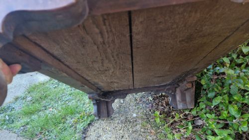 EARLY 18TH CENTURY WALNUT CHEST OF DRAWERS FOR RESTORATION - ADDITIONAL PHOTO 5