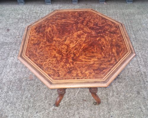 LATE VICTORIAN OCCASIONAL TABLE FOLLOWING A GILLOWS DESIGN - ADDITIONAL PHOTO 5