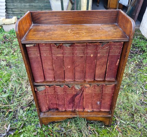 SET OF ENCYCLOPEDIA BRITANNICA 1910 1911 IN ORIGINAL BOOKCASE - ADDITIONAL PHOTO 3