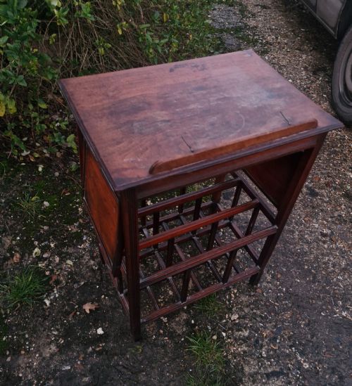 UNUSUAL LATE VICTORIAN MUSIC TABLE - ADDITIONAL PHOTO 6