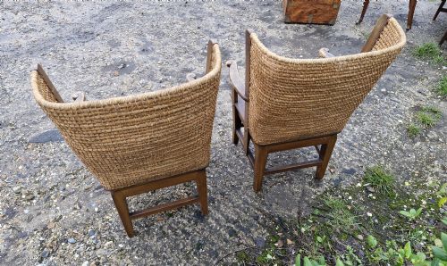 PAIR OF EDWARDIAN ORKNEY ARMCHAIRS - ADDITIONAL PHOTO 6