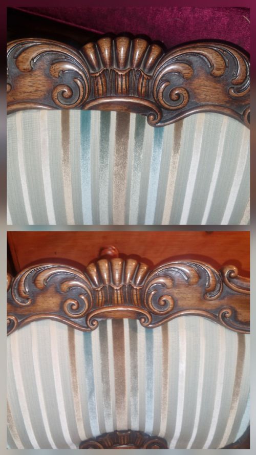 PAIR OF REGENCY GILLOWS ROSEWOOD ARMCHAIRS - ADDITIONAL PHOTO 4