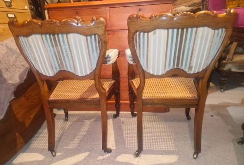 PAIR OF REGENCY GILLOWS ROSEWOOD ARMCHAIRS - ADDITIONAL PHOTO 12