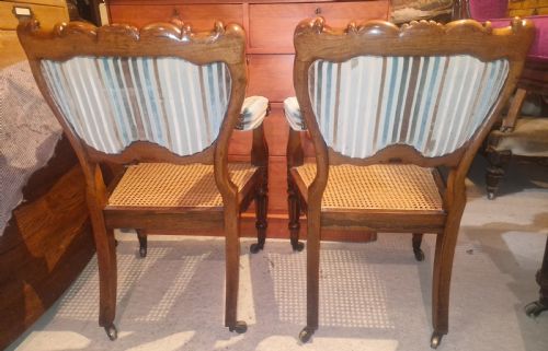 PAIR OF REGENCY GILLOWS ROSEWOOD ARMCHAIRS - ADDITIONAL PHOTO 13