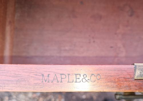 VICTORIAN CHEST OF DRAWERS STAMPED MAPLE CO - ADDITIONAL PHOTO 2