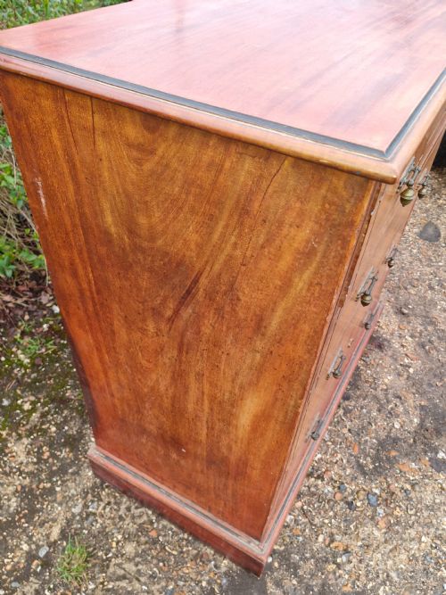 VICTORIAN CHEST OF DRAWERS STAMPED MAPLE CO - ADDITIONAL PHOTO 5