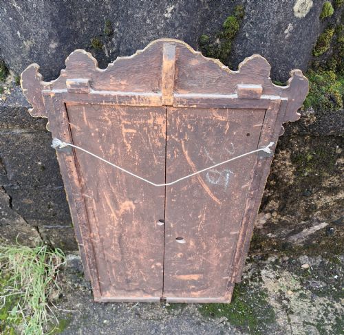 ANTIQUE GILT FRAMED COUNTRY HOUSE WALL MIRROR - ADDITIONAL PHOTO 6