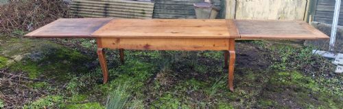 LARGE FRENCH FARMHOUSE KITCHEN EXTENDING DINING TABLE - ADDITIONAL PHOTO 11